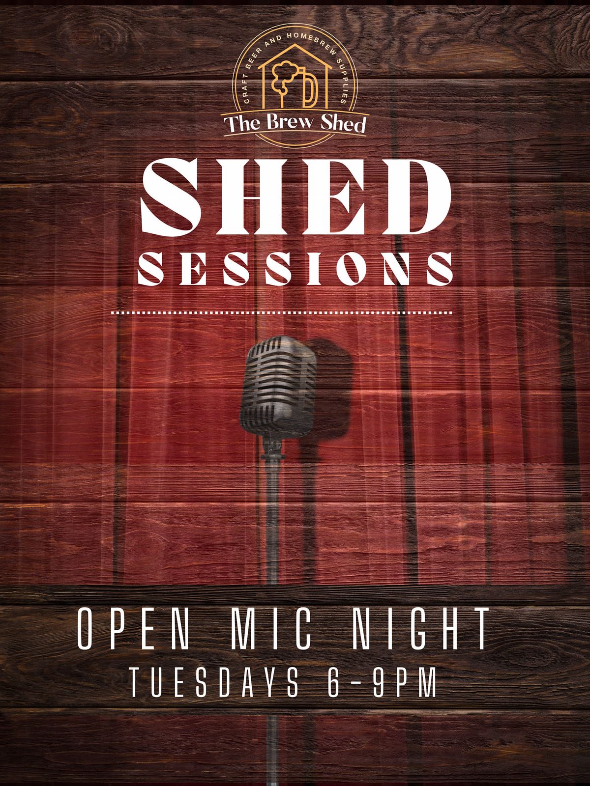 Shed Sessions: Open Mic Night