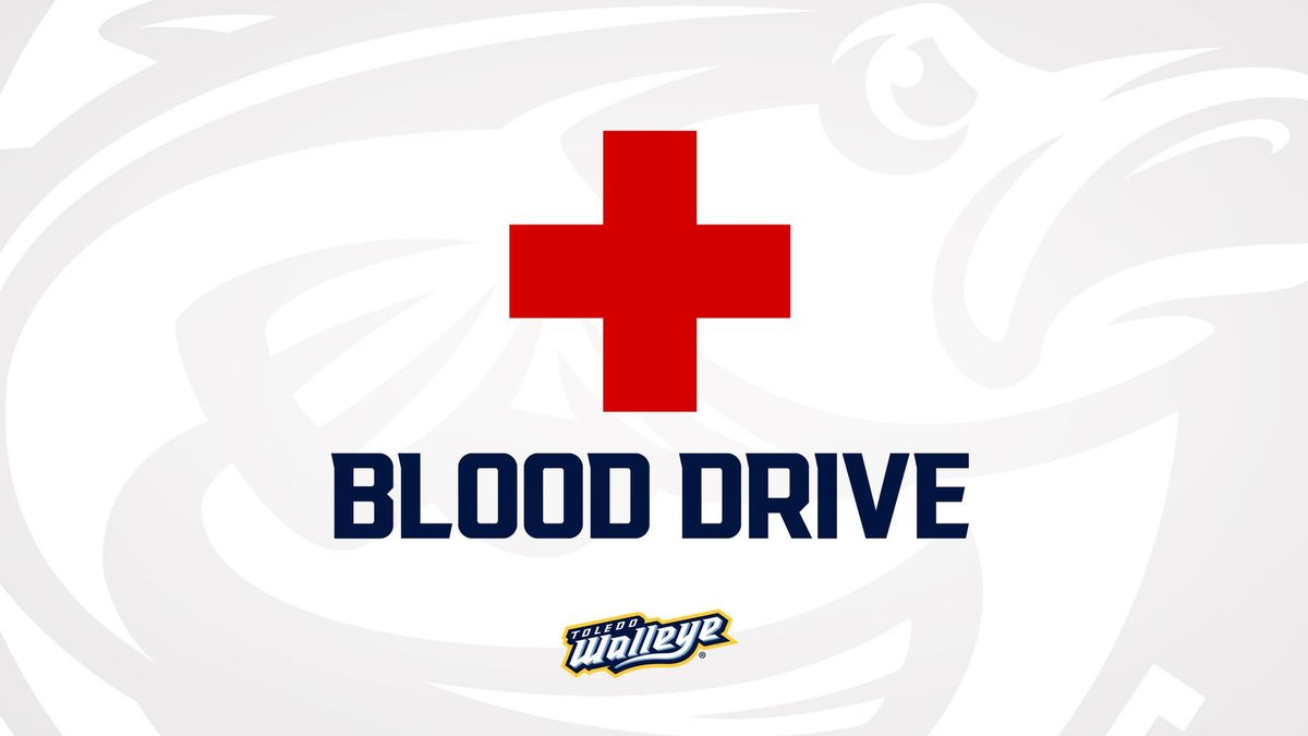 Toledo Walleye Blood Drive