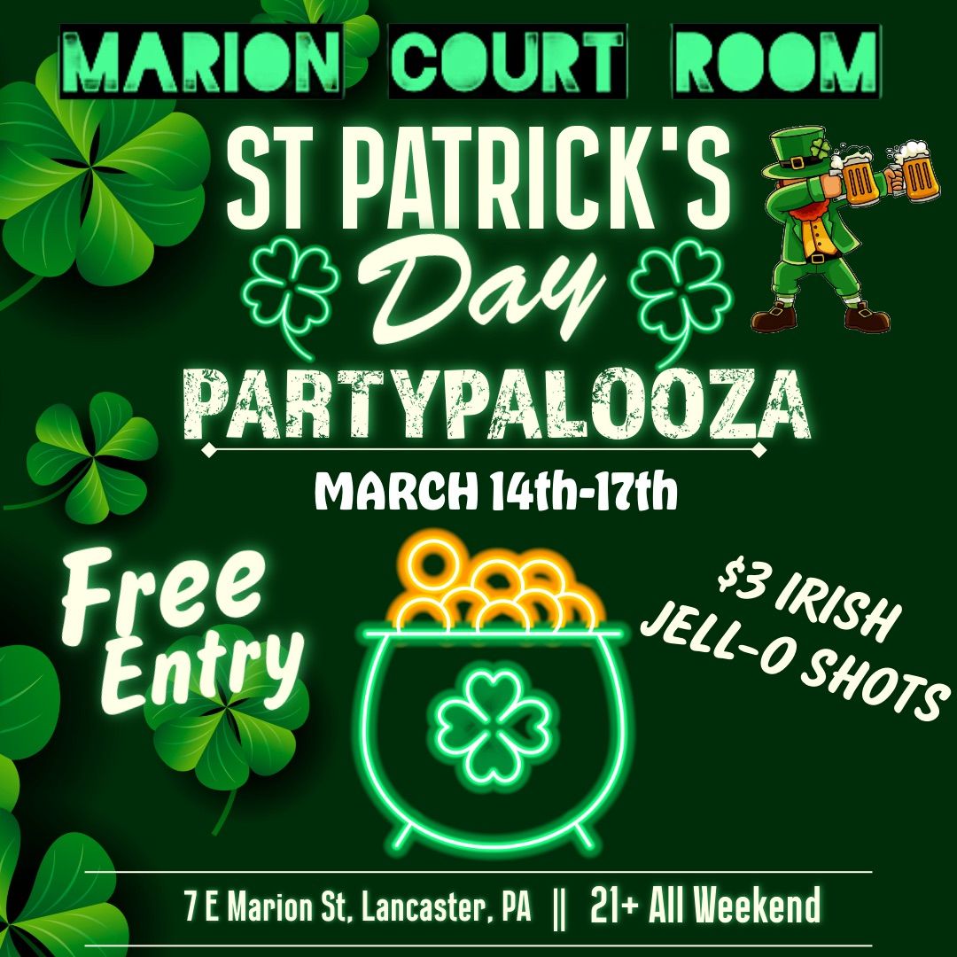 St. Patrick\u2019s Day Partypalooza!!