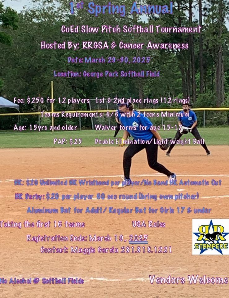 RRGSA Coed Slow Pitch Tournament