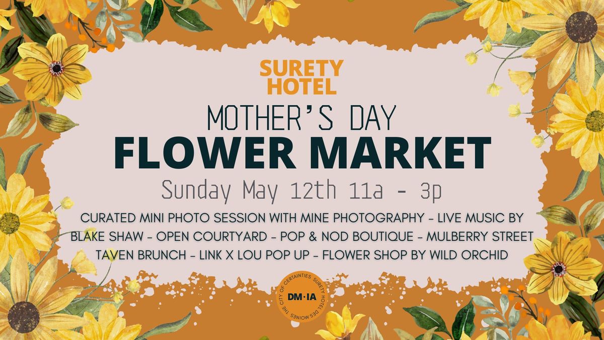 Surety Hotel's Mother's Day Flower Market