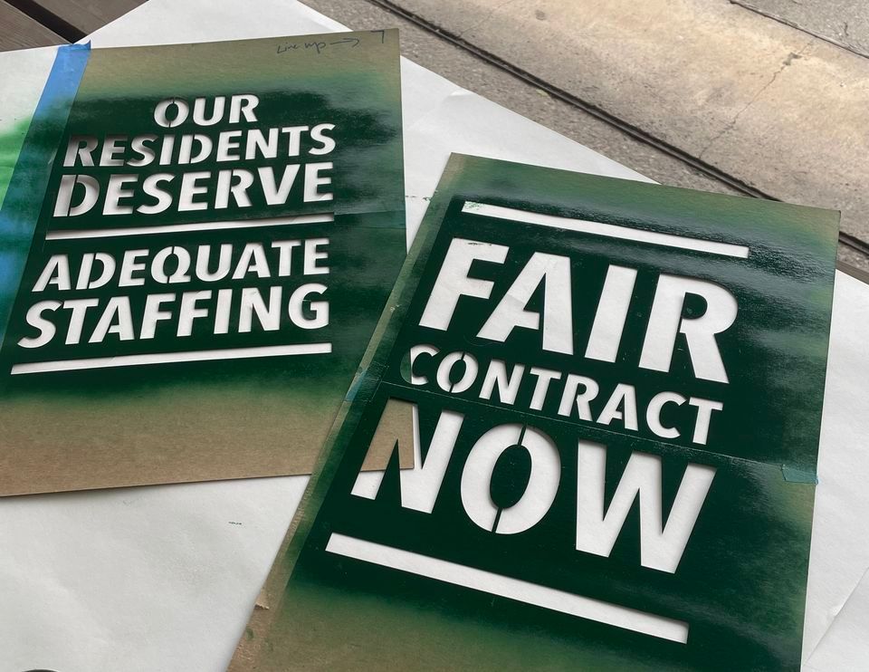 RHA Informational Picket, Rochester Housing Authority, 24 July 2023