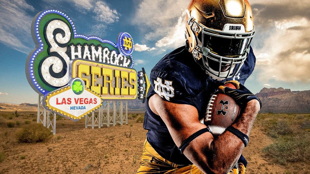 Shamrock Series 2022 Las Vegas Notre Dame vs BYU Tickets, Allegiant