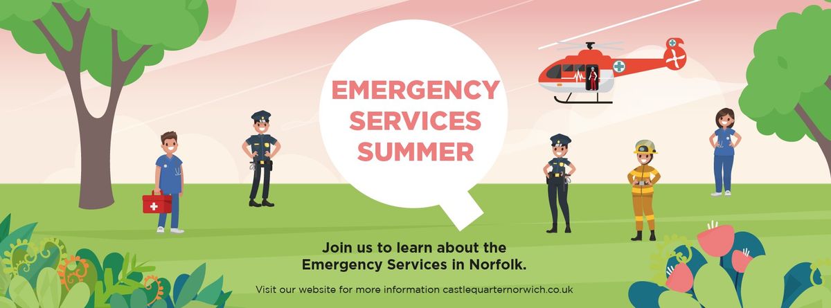 The Emergency Services are coming to Castle Quarter! 