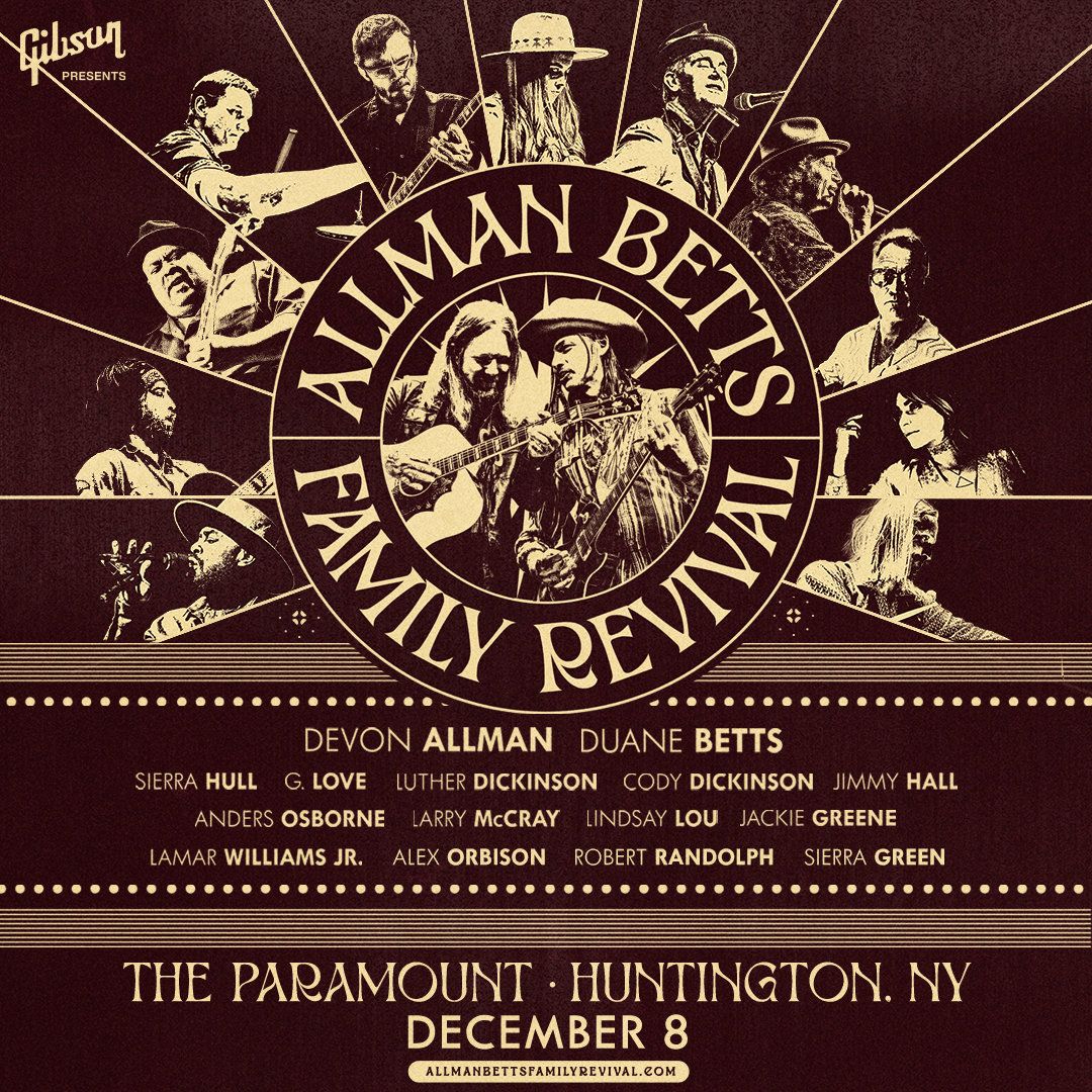 Allman Betts Family Revival at The Paramount Huntington