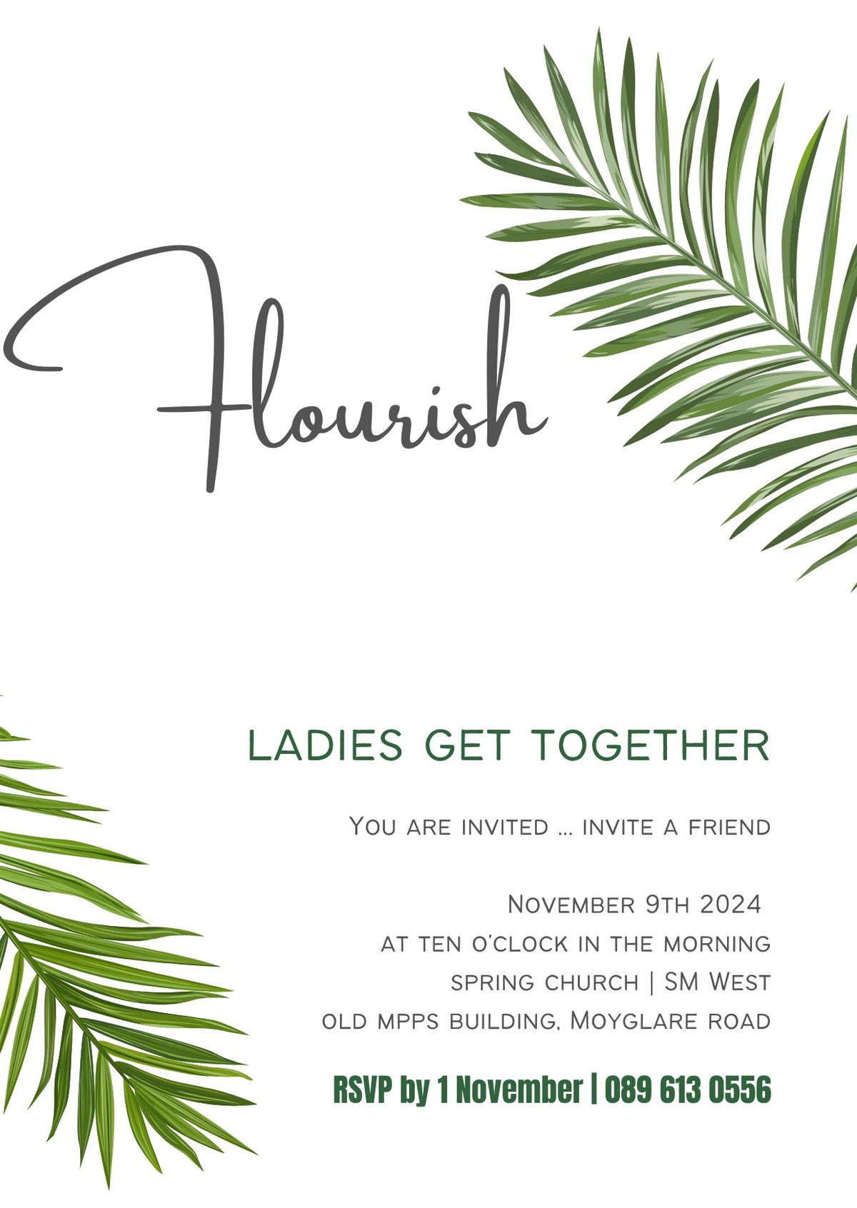 Flourish - Ladies Get Together