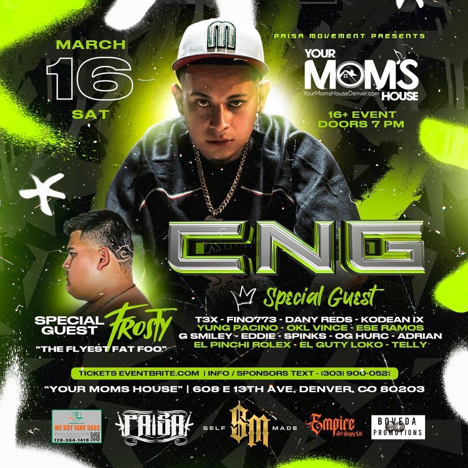 CNG - Live In Denver ( This Saturday ) ??