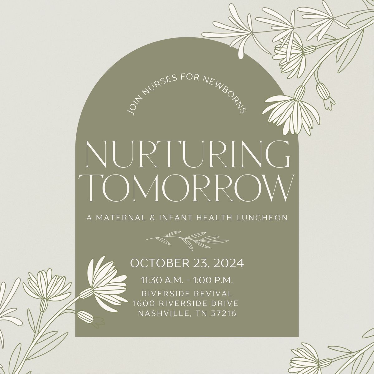 Nurturing Tomorrow: A Maternal and Infant Health Luncheon