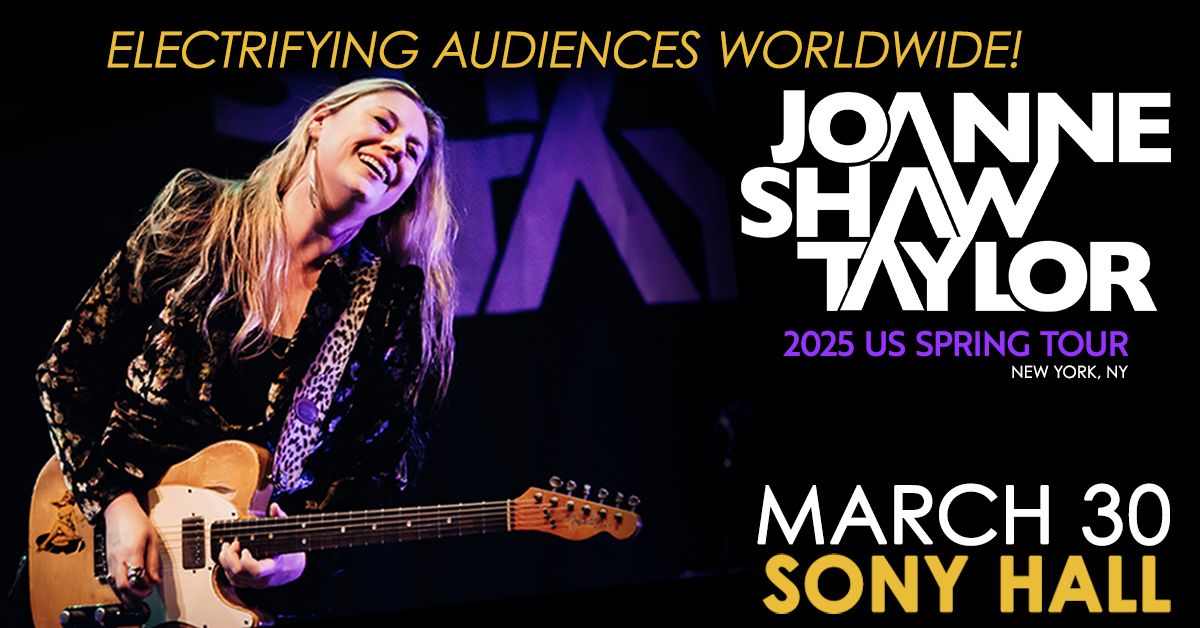 Joanne Shaw Taylor Live in New York, NY on March 30th, 2025