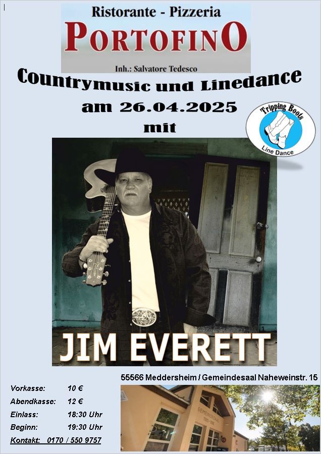 Country - und Linedance - Night mit Jim Everett