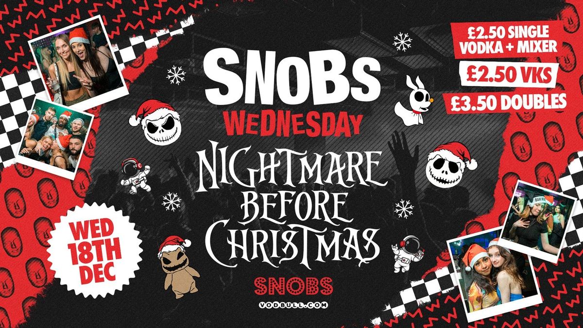 ? SNOBS WEDNESDAY!! ?Nightmare Before Christmas ? 18\/12