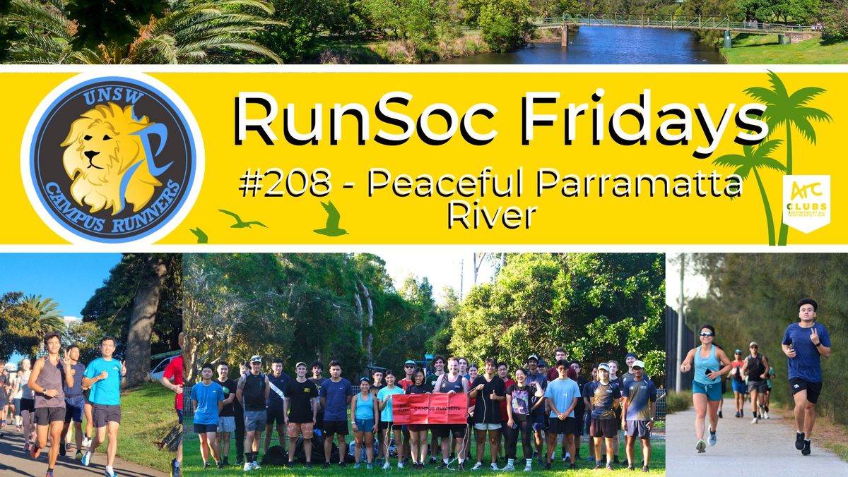 Runsoc Fridays #208 - Peaceful Parramatta River