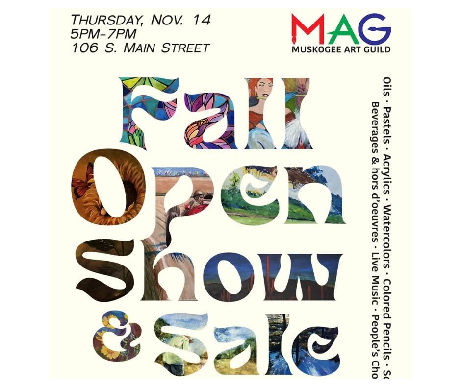 Muskogee Art Guild's Fall Open Show & Sale