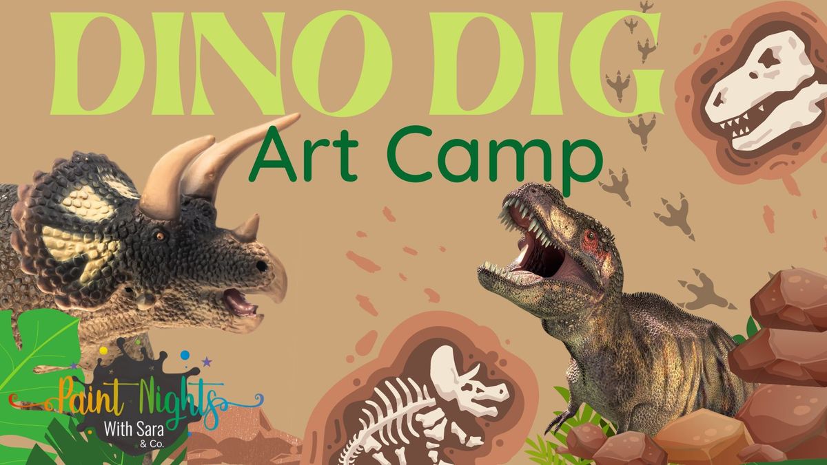 Dino Dig Art Camp