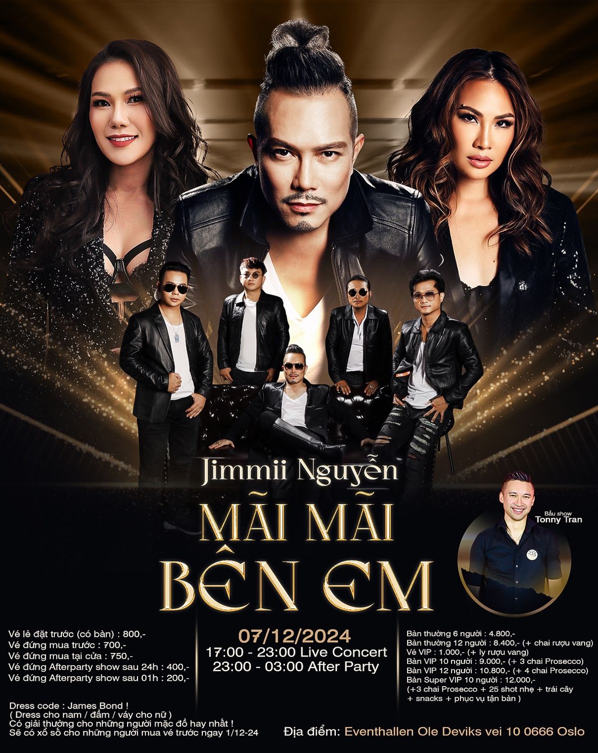 Jimmii Nguy\u1ec5n + Band Konsert & Julefest 7\/12-2024