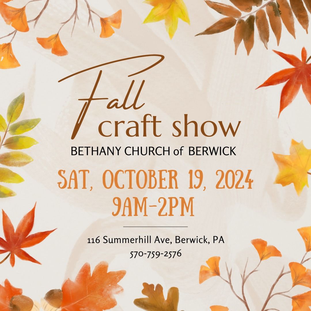 Fall Craft Show