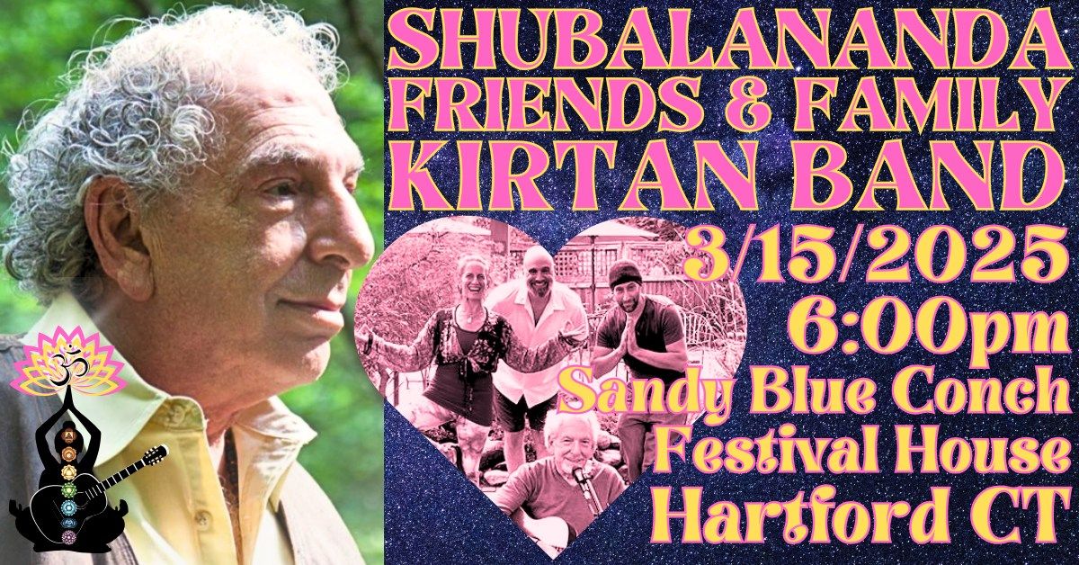 Shubalananda Kirtan & Potluck at Sandy Blue Conch House - West End Hartford CT