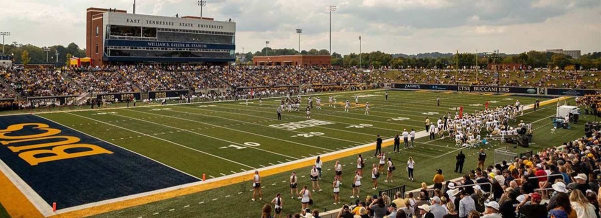 Parking Mercer Bears at East Tennessee State Buccaneers Football