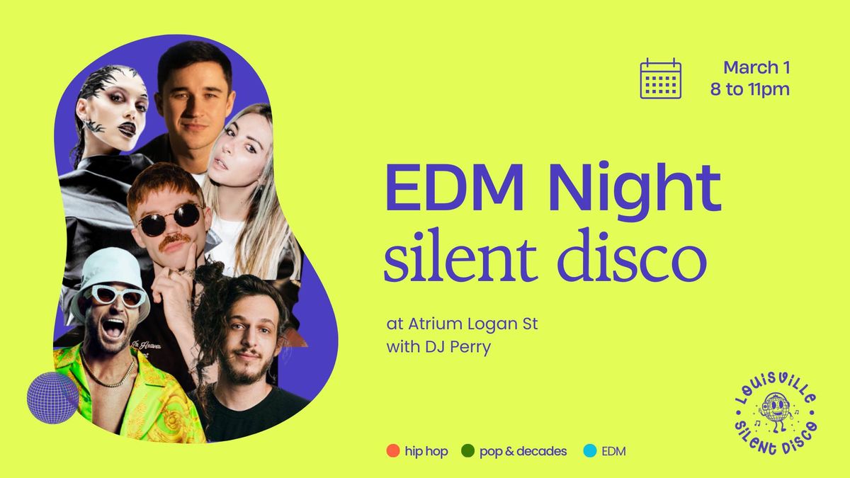 EDM Night Silent Disco at Atrium Logan Street