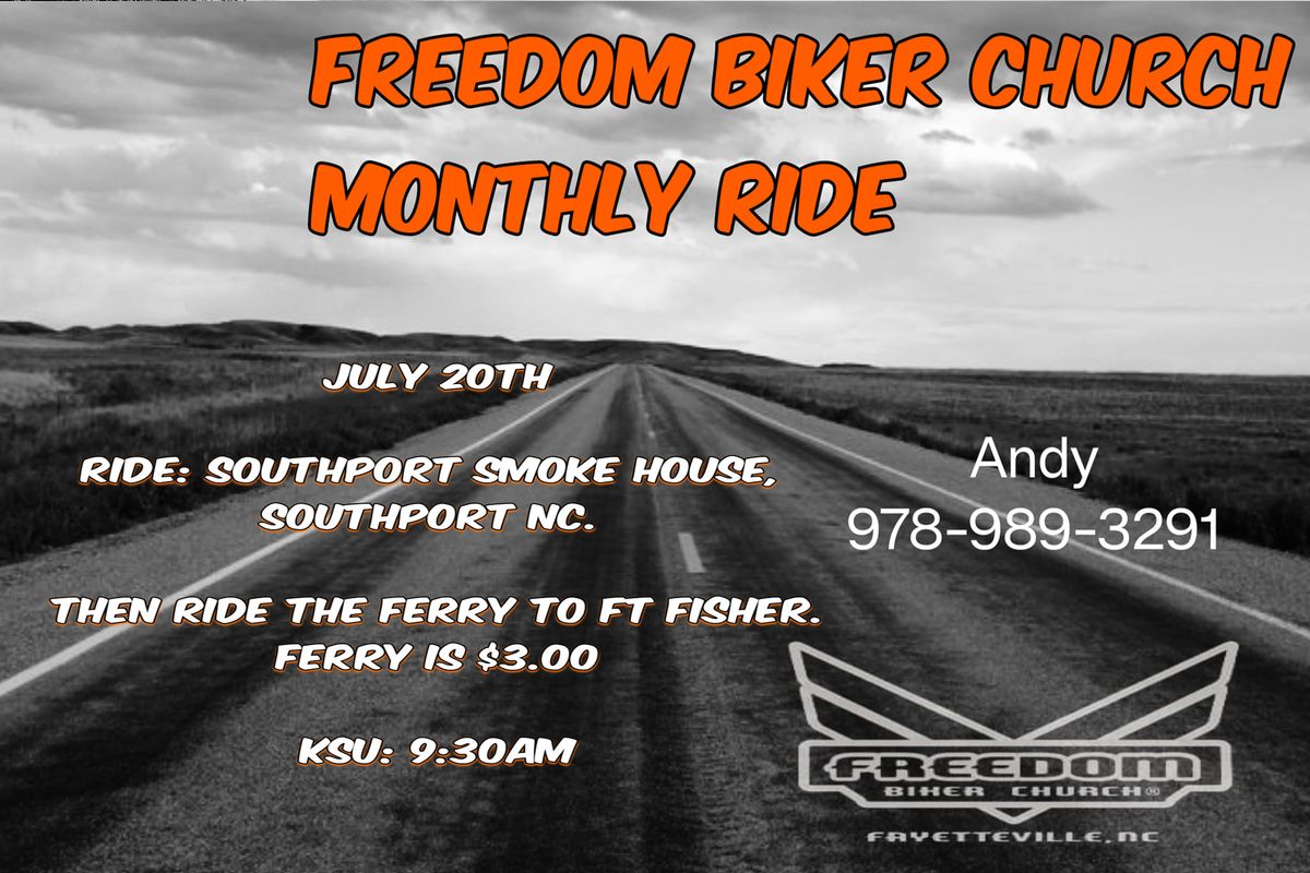 July's monthly Ride