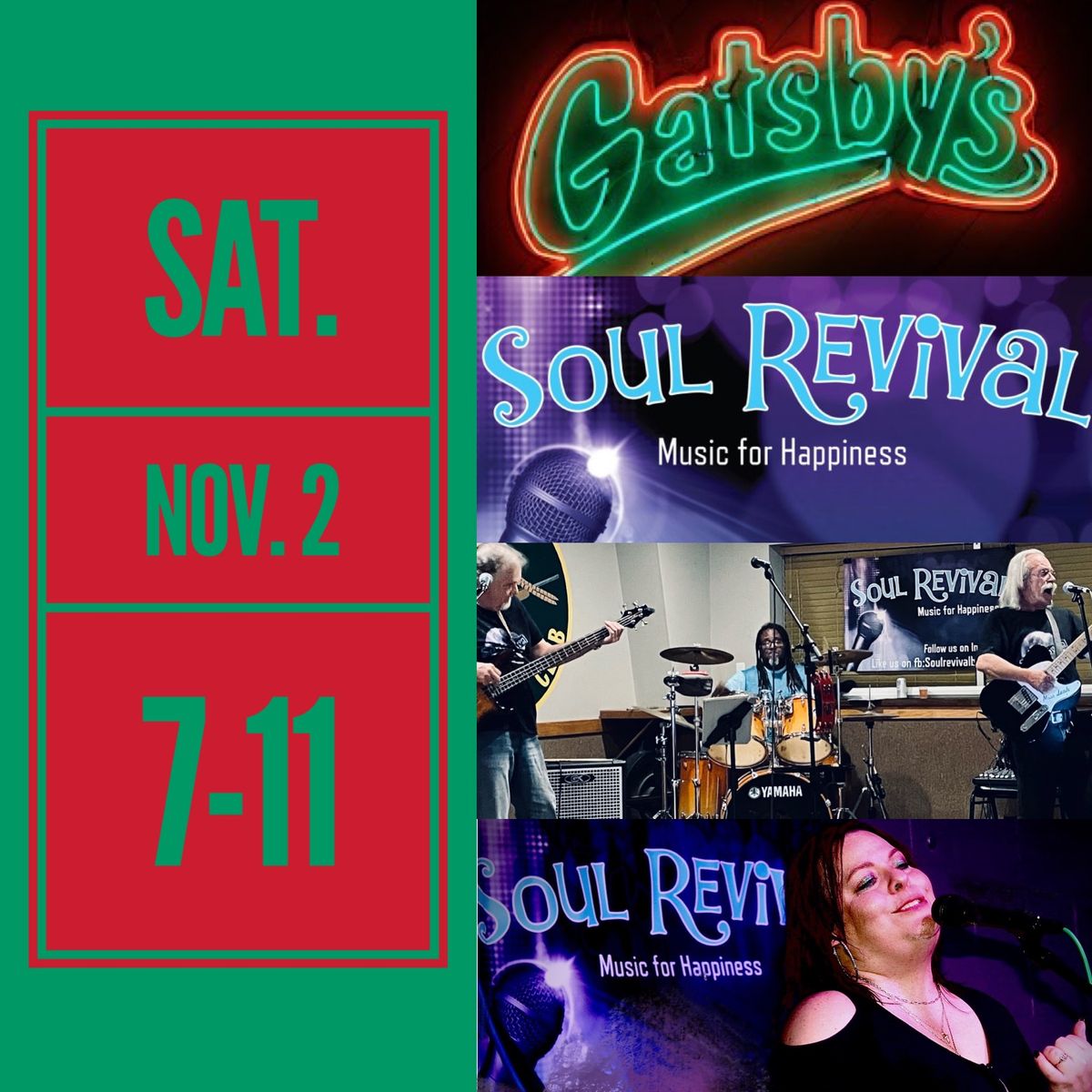 Soul Revival @ Gatsby\u2019s 