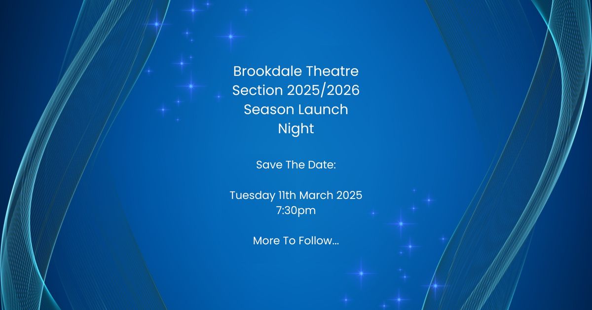 Brookdale Theatre 25\/26 Season Launch Night