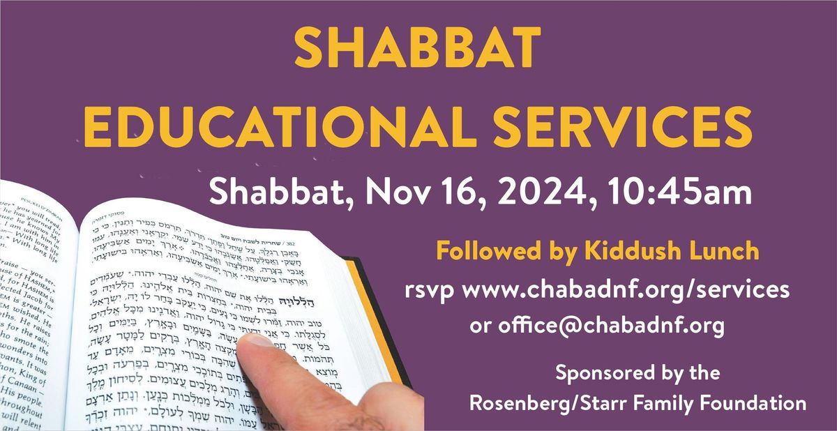 Shabbat Educational Services