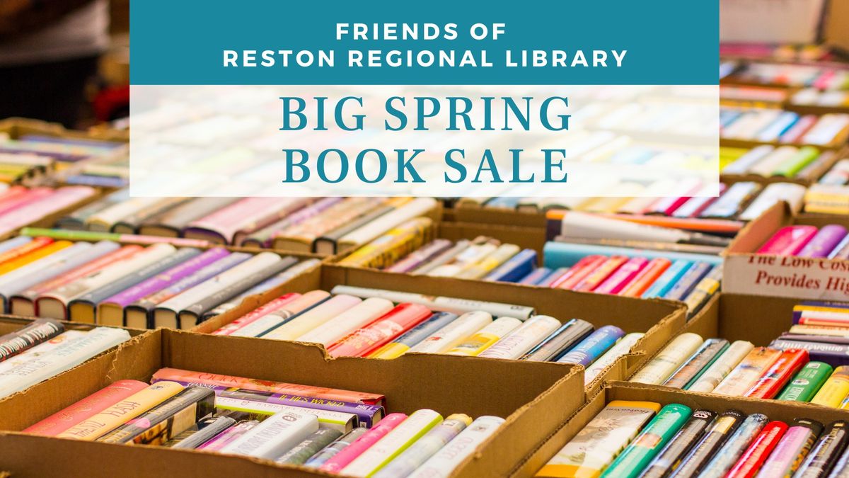 Friends of the Reston Regional Library Big Spring Sale