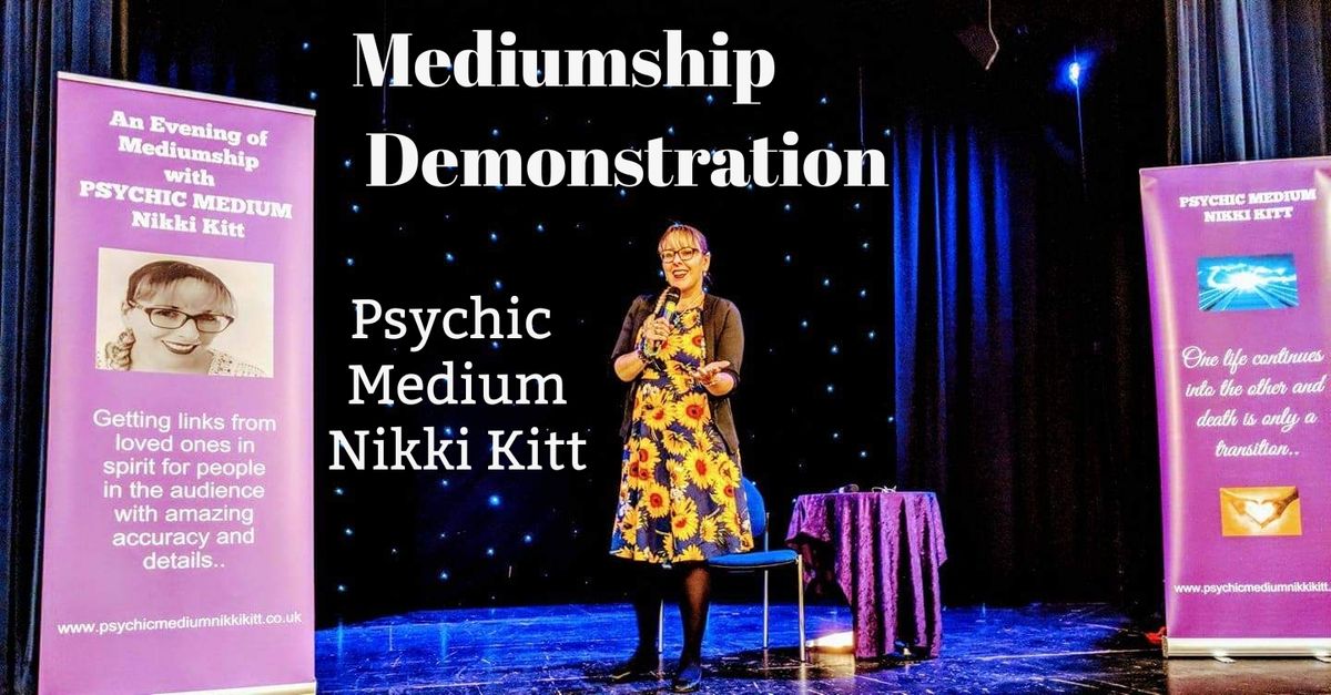 Mediumship Evening with Nikki Kitt - Taunton