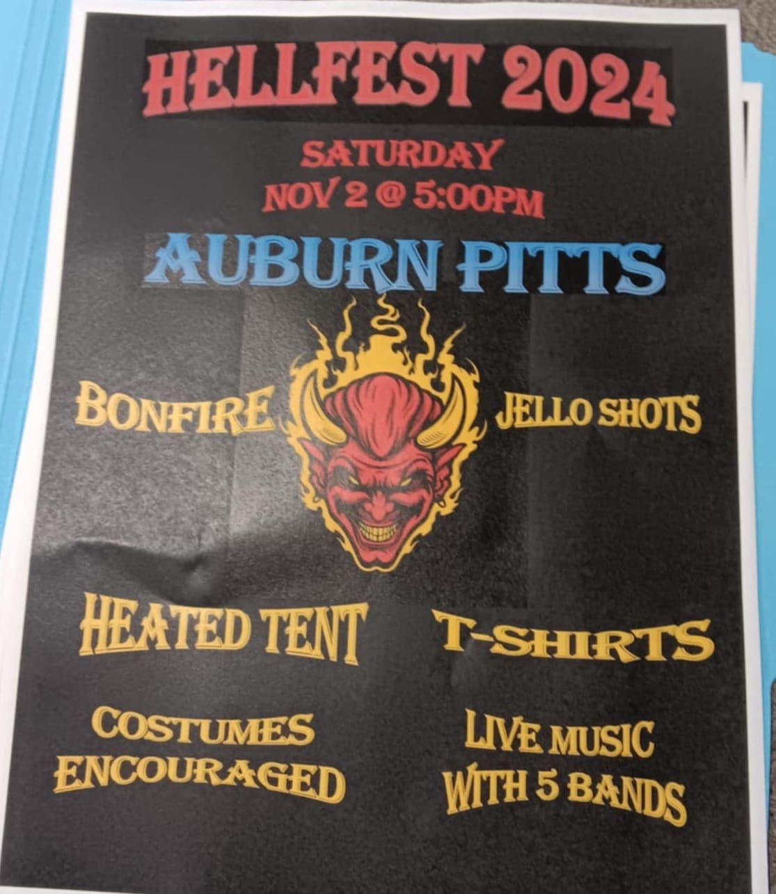 Hellfest 2024, 167 Rockingham Rd, Auburn, NH, 2 November 2024