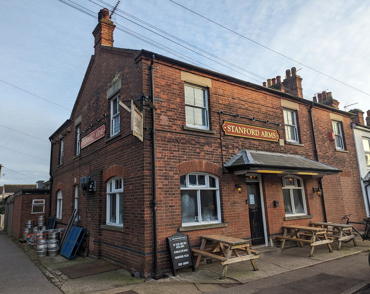 Lowestoft social starting at Stanford Arms for Pin Fest