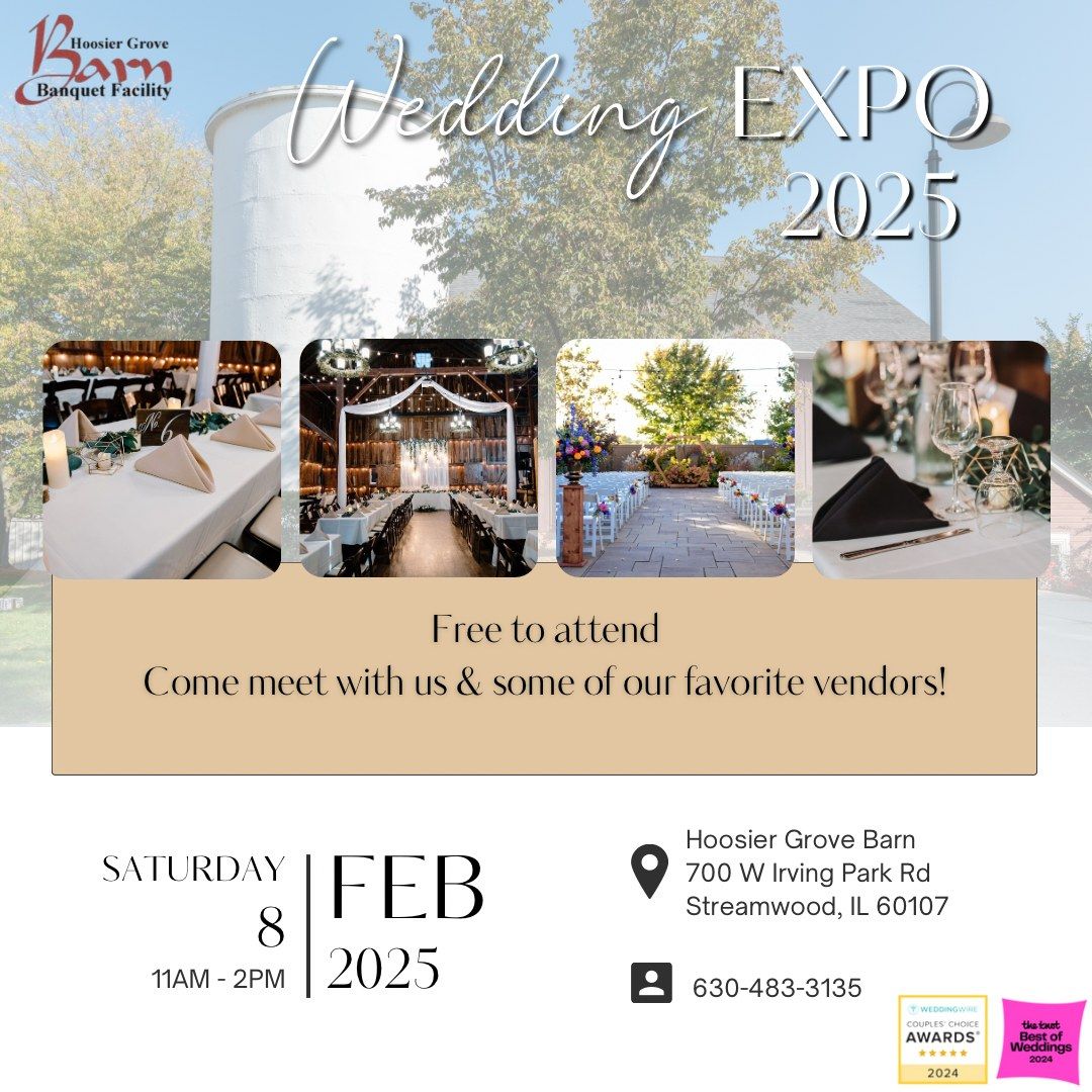 Hoosier Grove Barn Wedding Expo 2025