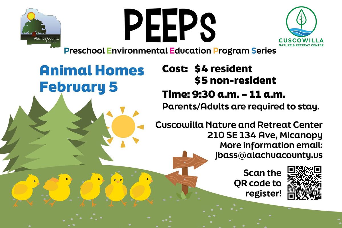 PEEPs: Animal Homes 