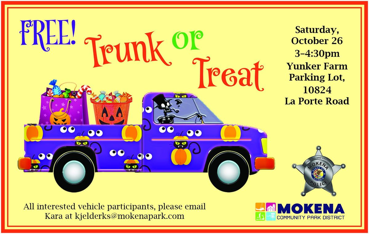 Trunk or Treat (MPD & Mokena Community Park District)