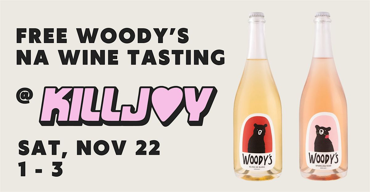Free Woody's Wine Tasting