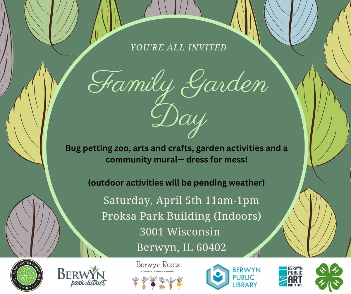 Berwyn Roots Family Garden Day!