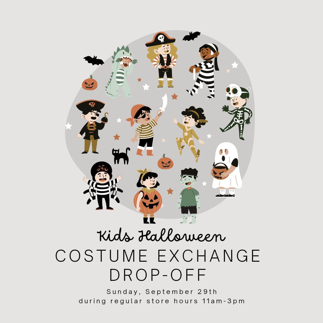 Kids Halloween Costume Exchange Drop-Off