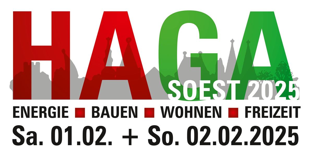 HAGA Soest 1.-2.2.25 - Die Messe f\u00fcr Energiesparen, Renovieren, Bauen, Immobilien, Wohnen & Freizeit