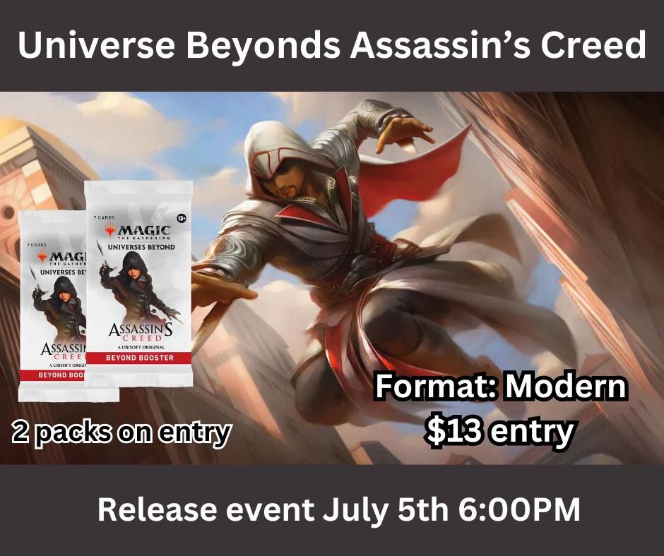 Universes Beyond- Assassin's Creed Release event