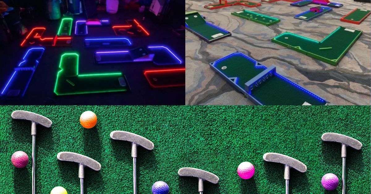 9-Hole LED Mini Golf