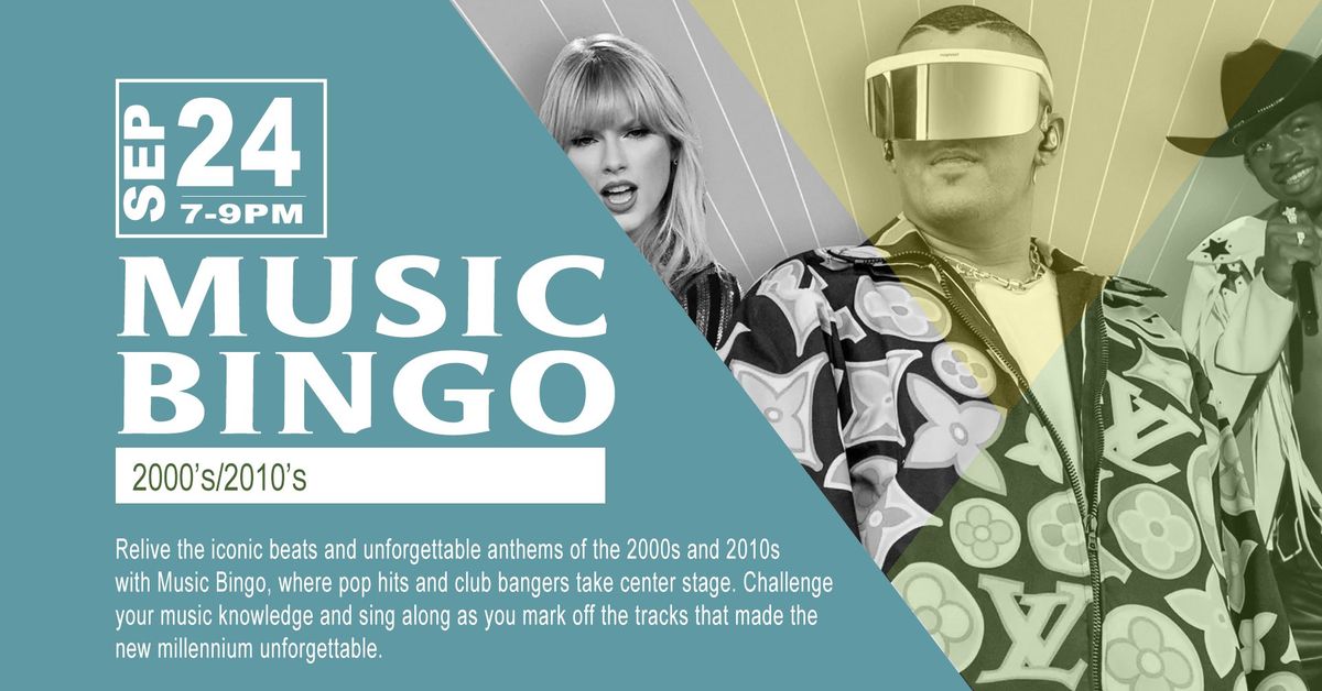 Music Bingo - 2000's\/2010's