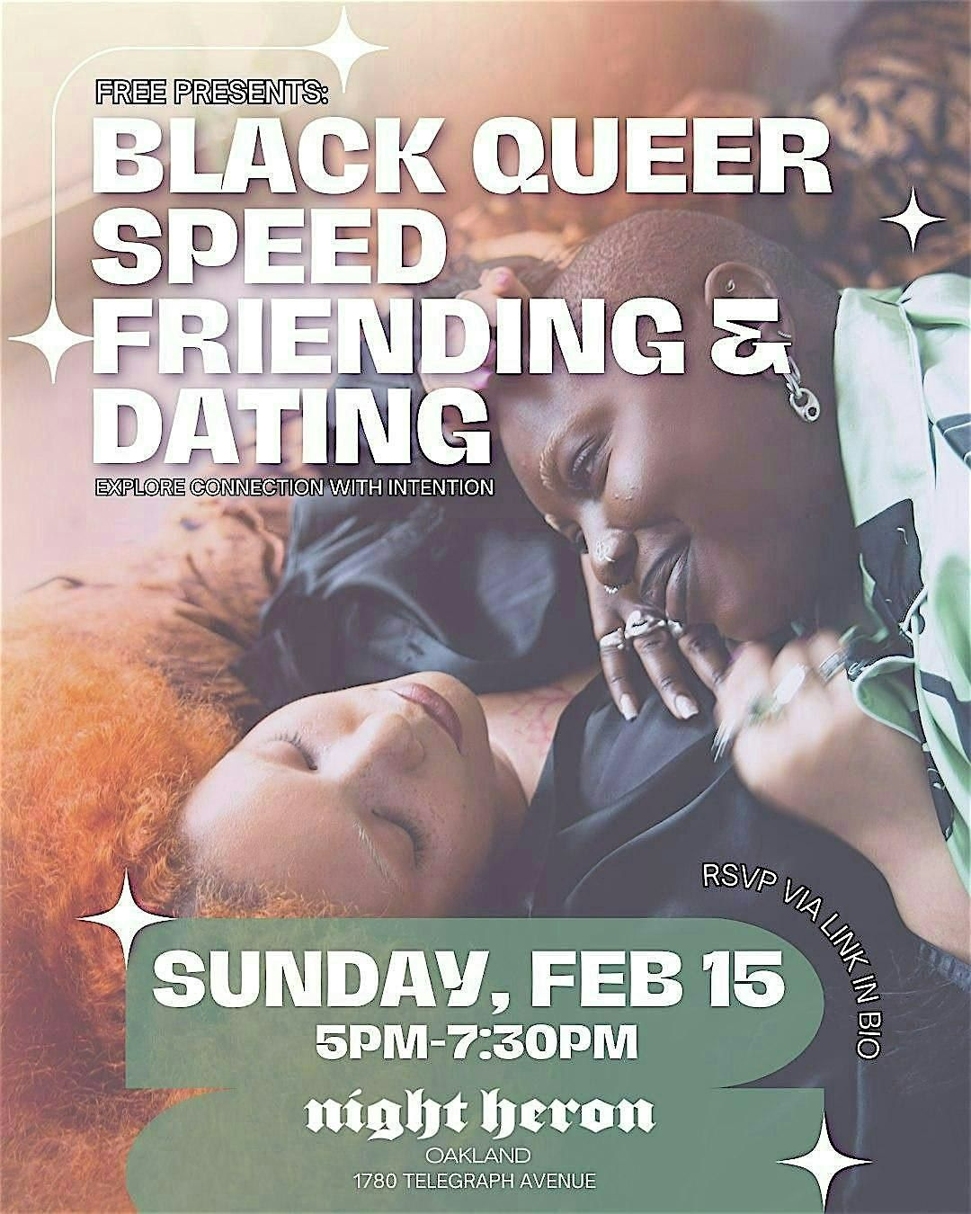 Black Queer Speed Friending & Dating