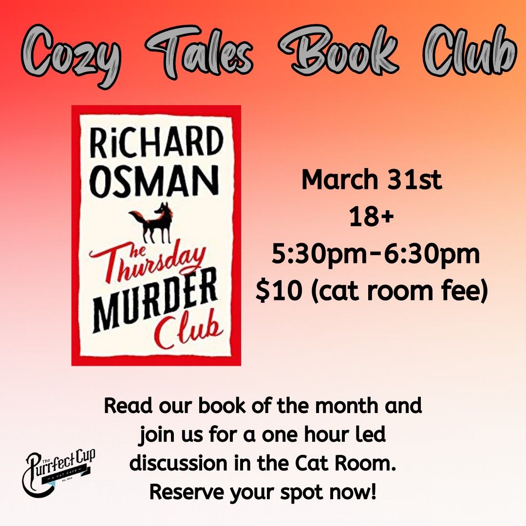 Cozy Tales Book Club - March 2025