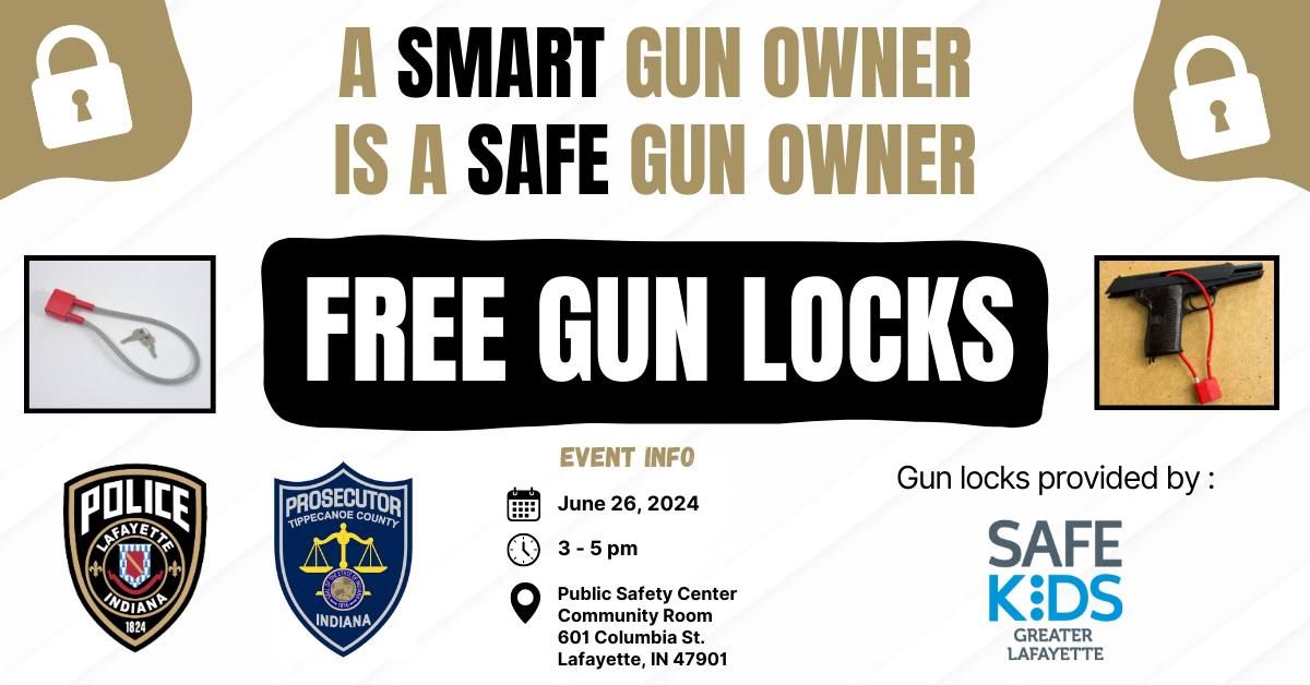 Gun Lock Giveaway