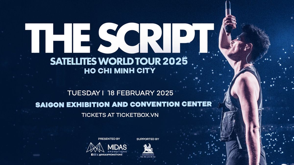 THE SCRIPT SATELLITES WORLD TOUR 2025