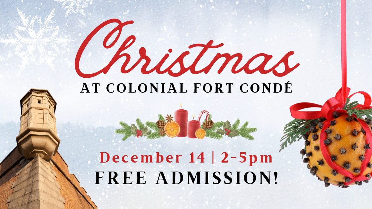 Christmas at Colonial Fort Cond\u00e9