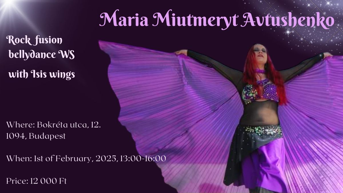 Hear It, Feel It, Dance It: Rock-Fusion Bellydance to a Metal Aladdin! \/\/ Workshop with Masa