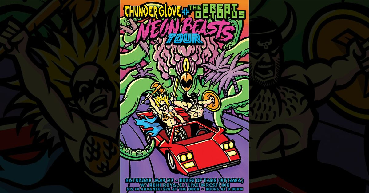 THUNDER GLOVE + The Great Octopus + Remi Royale + Live Wrestling