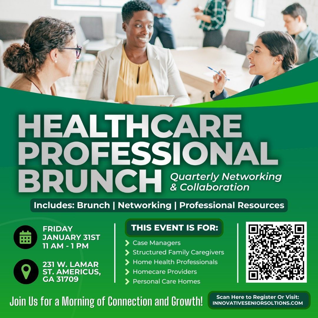 Quarterly Healthcare Professionals Brunch