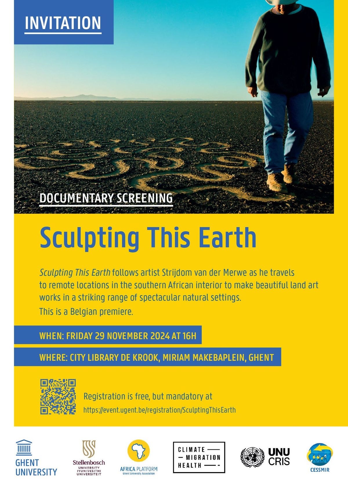 Documentary screening: Sculpting this Earth